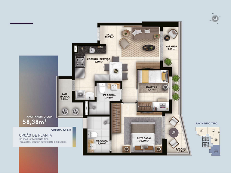 Infinity@UrbanBeach - Modern high standard near beach